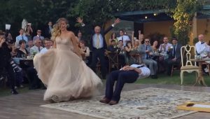 justin willman, jillian sipkins, magic, magician, first dance, wedding, amazing, funny, best first dance ever, wedding video, spell on you, levitation,live show,wedding ceremony,viral video,viral,married,just married,magicien husband