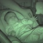 Baby’s Arm Was Cold, So Dad Pushes It Under The Blanket. How The Baby Reacts? I’m In STITCHES!