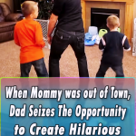 When Mommy was out of Town, Dad Seizes The Opportunity to Create Hilarious Music Video with Kids