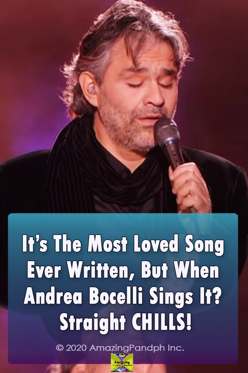 Andrea Bocelli, Chills, song, voice, classic, love song,