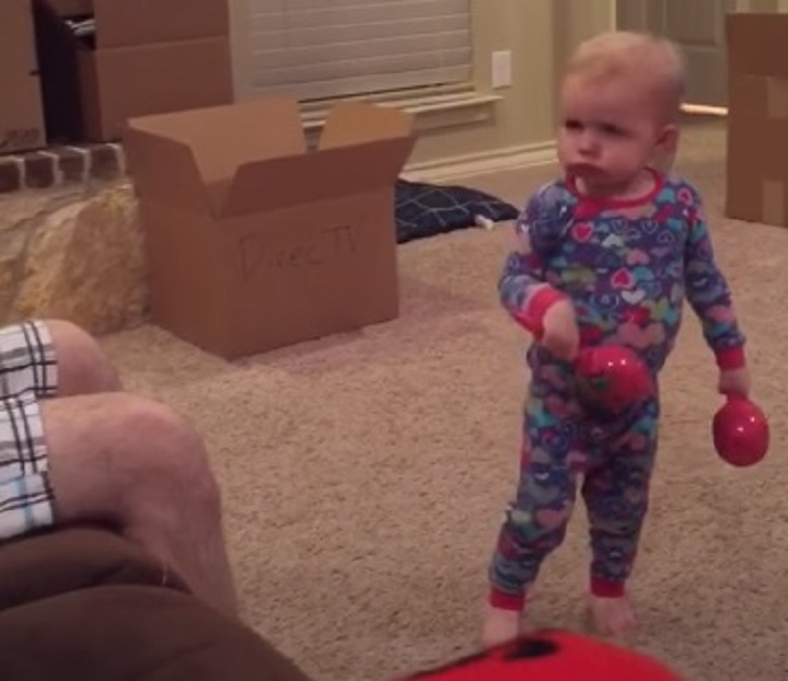 funny, child, toddler, girl, toys, no, lubbock, texas, texas tech, red raiders, purdy, laugh, attitude, house, tv, couch,viral video,best of,funny video,funny kid,funny little girl,little girl,funniest video