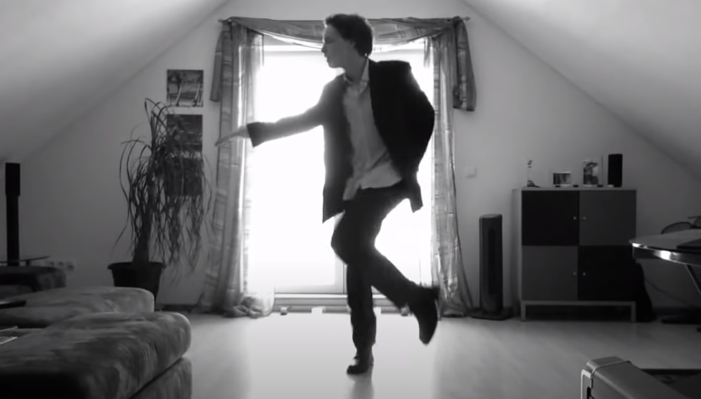 He Starts Filming himself Dancing…But Watch Closely When He Turn Around ...