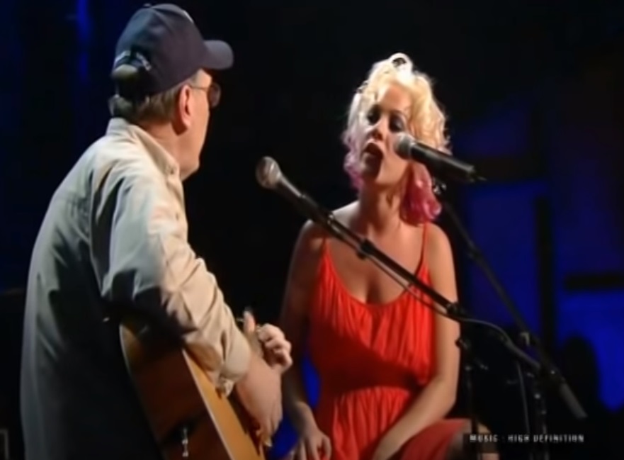 Pink, live, duet, father song, pink's father, amazing cover, guitar playing, best of,