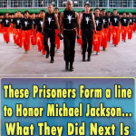 These Prisoners Form a line to Honor Michael Jackson