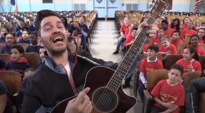Andy Grammar, don't give up on me, best song, kids song, music school, music, song, ps22 chorus