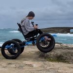 He made an offroad wheelchair for his paralyzed wife