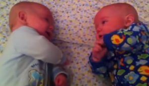 twins, record, baby, mother, sweet, cute,