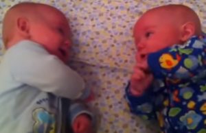 twins, record, baby, mother, sweet, cute,