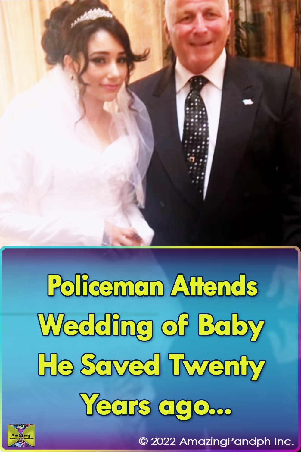wedding, policeman, cop, save life, officer, News