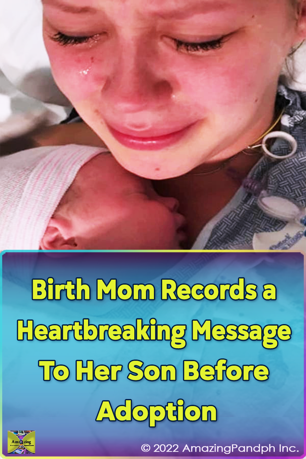 birth, adoption, message, emotional, mom, son, heartbreaking, UTAH,