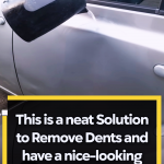 This is a neat Solution to Remove Dents from your Car