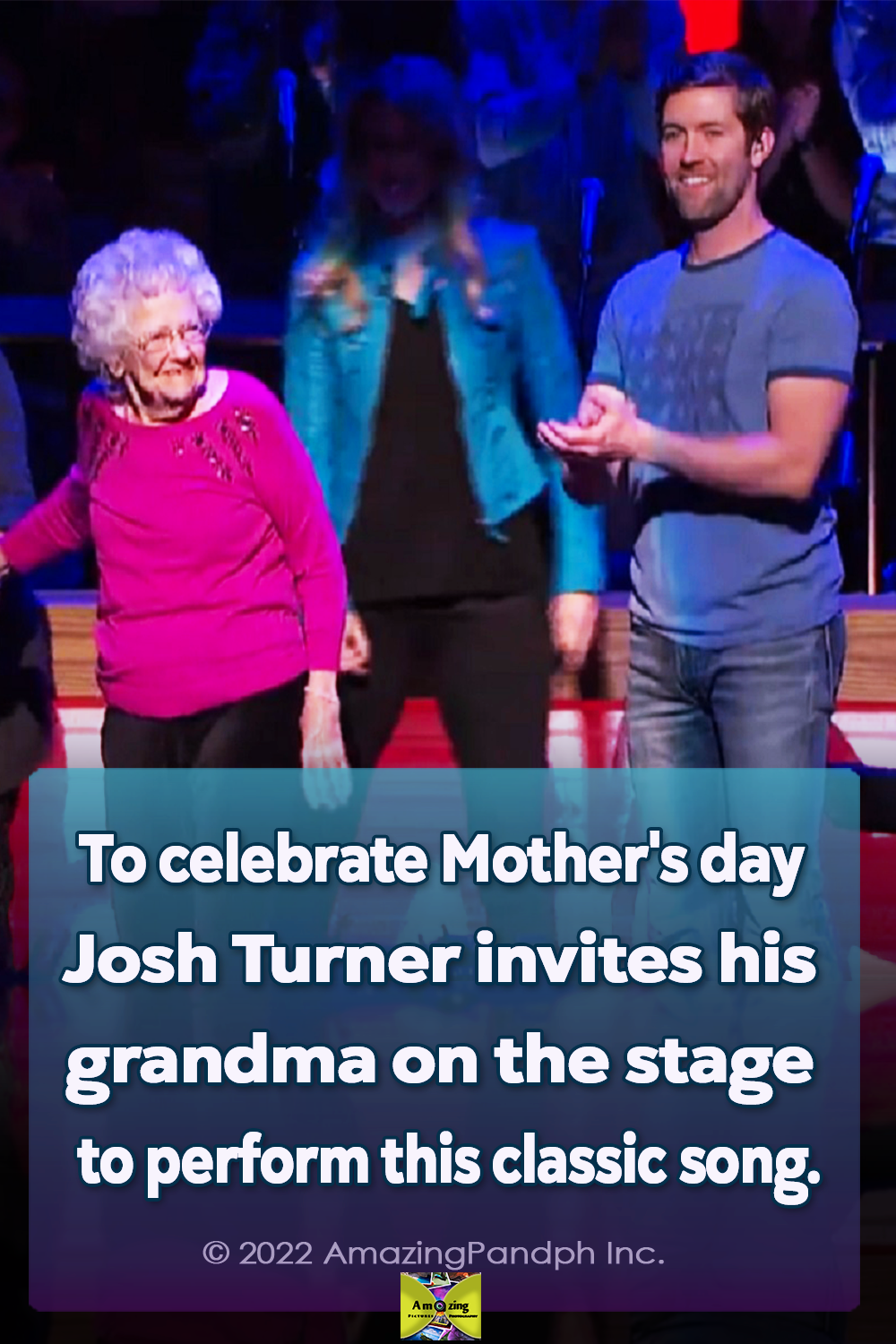 Josh Turner, Grandma, performance, talent, song, piano, classic, grand ole opry,