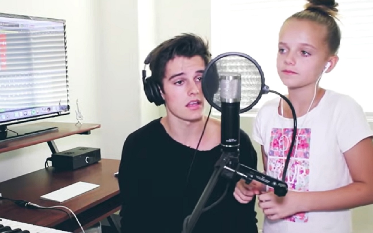 song, cover, duo, Elvis Presley, Kenny Holland, sister, brother, voice, talent,