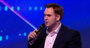 irish contender, performance, song, ilness, golden buzzer, big price, talent, voice,