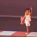 Everybody was shocked when this tiny little Princess stepped on Stage