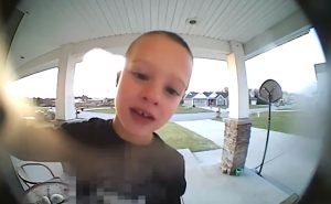 kids channel, cam, doorbell, conversation, son, father, dad, hilarious, fun,