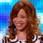 11-year-old Molly Rainford performing One Night Only live