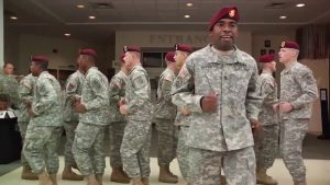 military men, military best song, U.S. Army Chorus, military dancing, 82nd Chorus Spectacle,