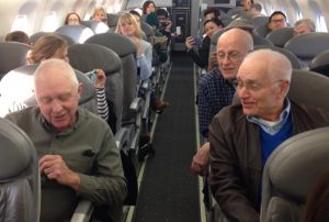 delayed flight, flight, seniors, group of seniors, seniors song, classic, vocals, voice, performance,