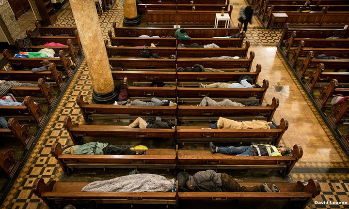 homeless, San Francisco, Church in San Francisco, Homeless People in San Francisco, The Gubbio Project, Project for Homeless People