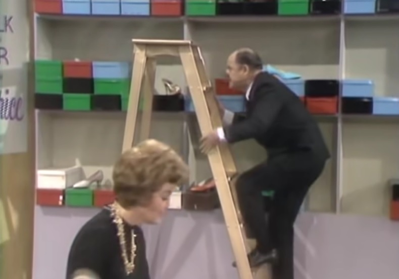 the Carol Burnett Show: the Shoe Store, funniest comedy sketches in USA, funniest comedy show, best Shoe Store for women, Carol Burnett top scenes, Don Rickles's best sketches