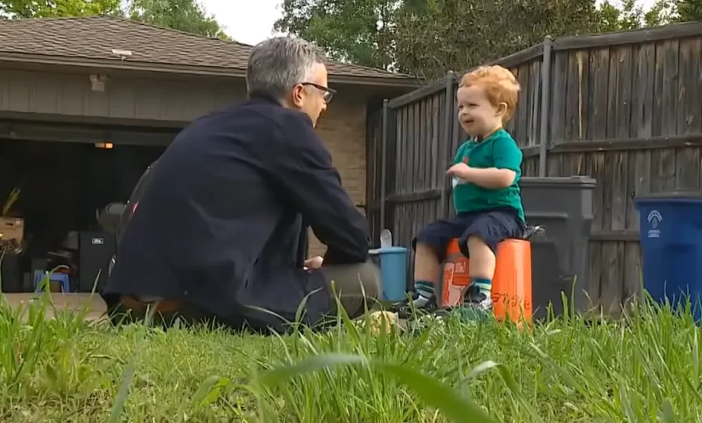 first friend, unique childhood friendships, toddler's best friend, importance of childhood friends, saying goodbye to a friend, the impact of friendship, moving away from friends, unusual friendships, toddler and garbage man, the power of connection, making friends as a toddler
