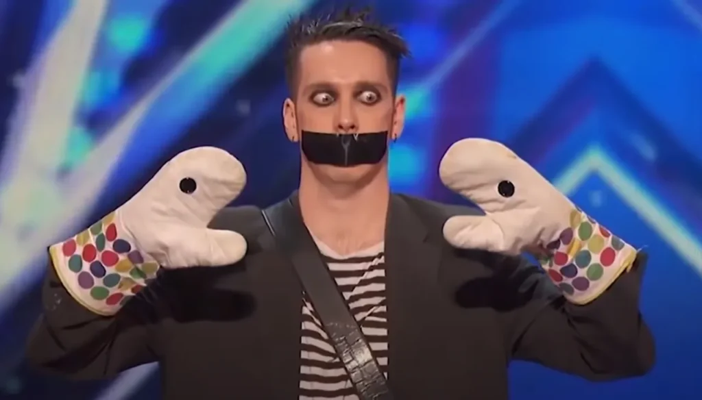 Top mime performances on AGT, Tape Face, America's Got Talent, mime acts, silent comedy, Sam Wills, AGT Season 11