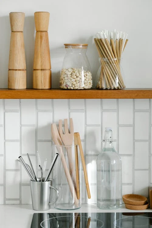 Small Kitchen Ideas, Kitchen Design Tips, Functional Kitchen Decor, Space-Saving Kitchen, Modern Kitchen Trends, Kitchen Organization, Vertical Storage Ideas, Stylish Kitchen Accessories, Minimalist Kitchen Design, Kitchen Lighting Tips, Mobile Kitchen Island, Reflective Surfaces Kitchen, Open Shelving Kitchen, Kitchen Cabinet Ideas, Small Kitchen Solutions