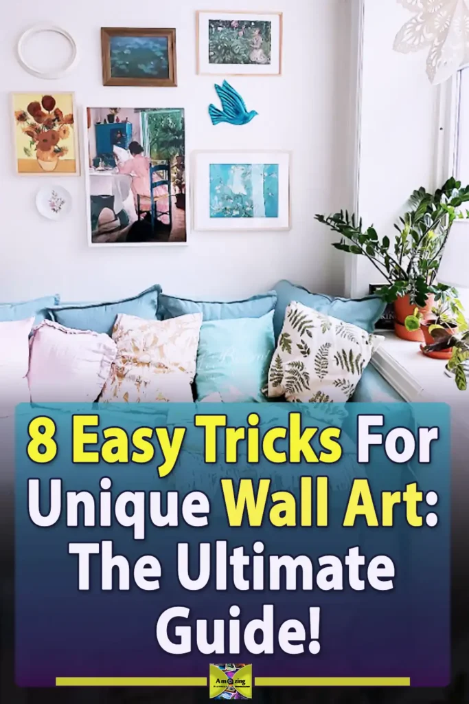 8 Easy Tricks For Unique Wall Art: The Ultimate Guide wall decor, DIY decor, home decor, gallery wall, thrifting, wall art, frame craft, texture, dimension, affordable