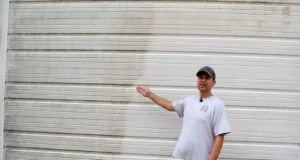 mold removal, algae removal, house cleaning, siding cleaning, home maintenance, DIY cleaning, exterior cleaning, vinyl siding, 30 Second Cleaner, Home Armor