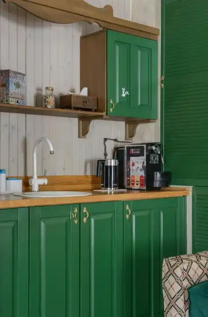 Build Your Own Stunning Storage Solution and Coffee Bar: The Ultimate Guide! IKEA hack, Havsta, built-in storage, coffee bar, DIY project, home improvement, storage solution, cabinet makeover, floating shelves, pole wrap