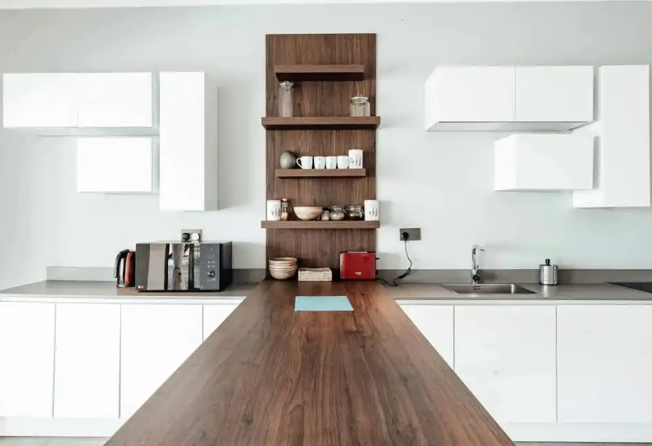 Build Your Own Stunning Storage Solution and Coffee Bar: The Ultimate Guide! IKEA hack, Havsta, built-in storage, coffee bar, DIY project, home improvement, storage solution, cabinet makeover, floating shelves, pole wrap