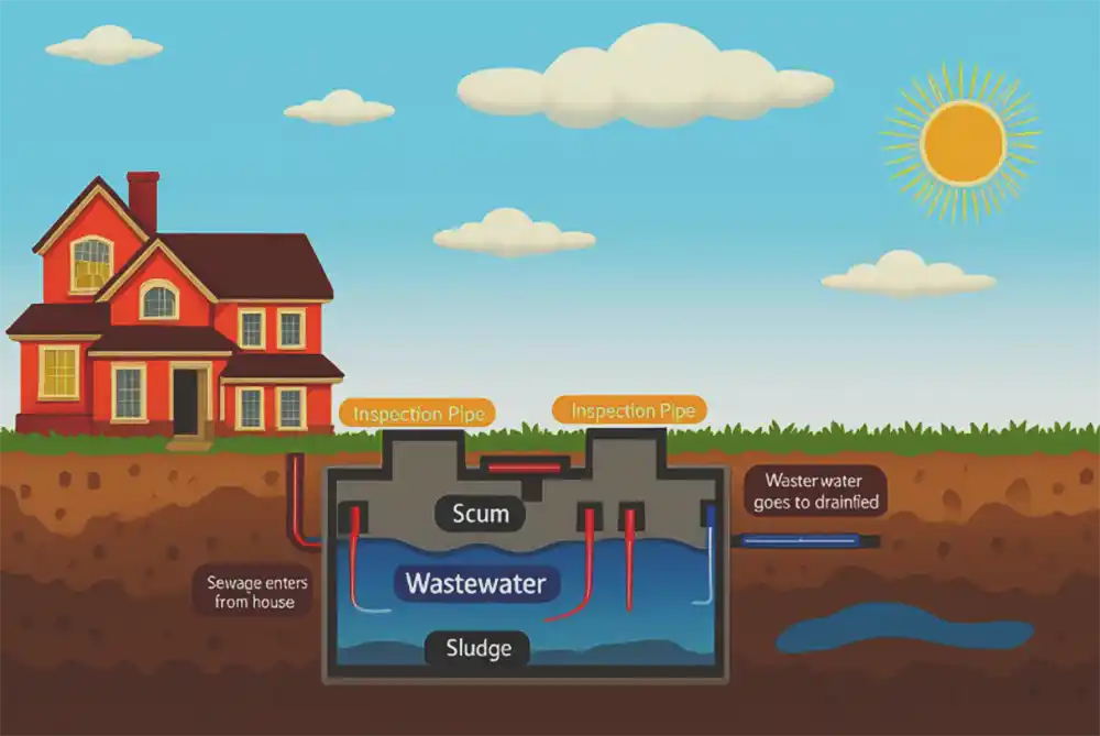 septic system.