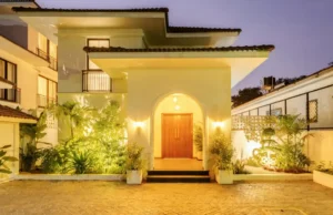 landscape lighting, outdoor lighting, home improvement, curb appeal, garden lights, LED lights, DIY project, home exterior, path lighting, well lights