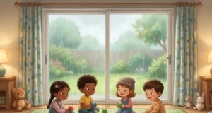 rainy day games,indoor activities,family fun,screen-free,kids games,group games,classic games,creative play,home activities,fun ideas