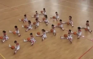 Tiny Kids, Big Skills: The Heartwarming Kindergarten Basketball Video Everyone’s Talking About!