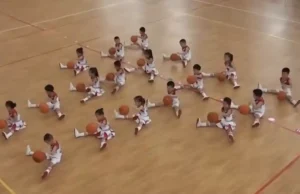 Tiny Kids, Big Skills: The Heartwarming Kindergarten Basketball Video Everyone’s Talking About!