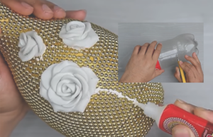 Turn an ordinary plastic bottle into a breathtaking ceramic-look flower vase with just chalk powder, acrylic paint, and varnish! This DIY upcycle project is perfect for home decor lovers and anyone who loves creative crafts. Discover how to make your own showpiece from simple materials—click to see the magic unfold!