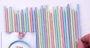 DIY wall decor, cute wall decoration, easy crafts, paper wall art, creative home decor,