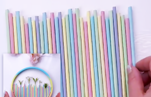 DIY wall decor, cute wall decoration, easy crafts, paper wall art, creative home decor,