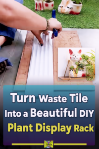 easy decor ideas, balcony garden ideas, small space gardening, upcycled home decor, waste material reuse ideas, plant hanger diy, home garden decor, vertical garden rack, tile cutting trick, hanging planter display