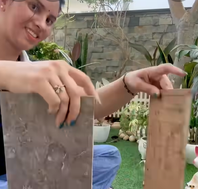 easy decor ideas, balcony garden ideas, small space gardening, upcycled home decor, waste material reuse ideas, plant hanger diy, home garden decor, vertical garden rack, tile cutting trick, hanging planter display